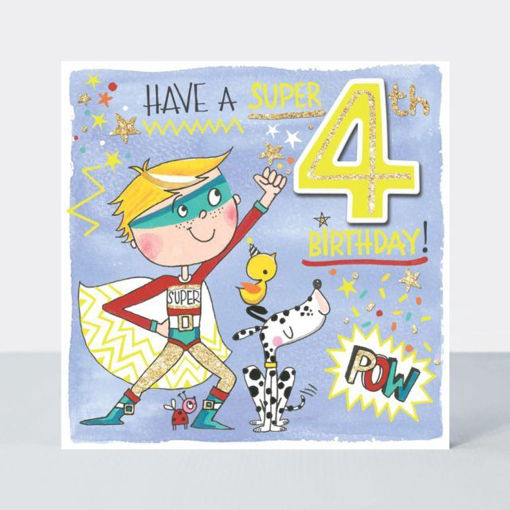 Picture of 4TH BIRTHDAY CARD